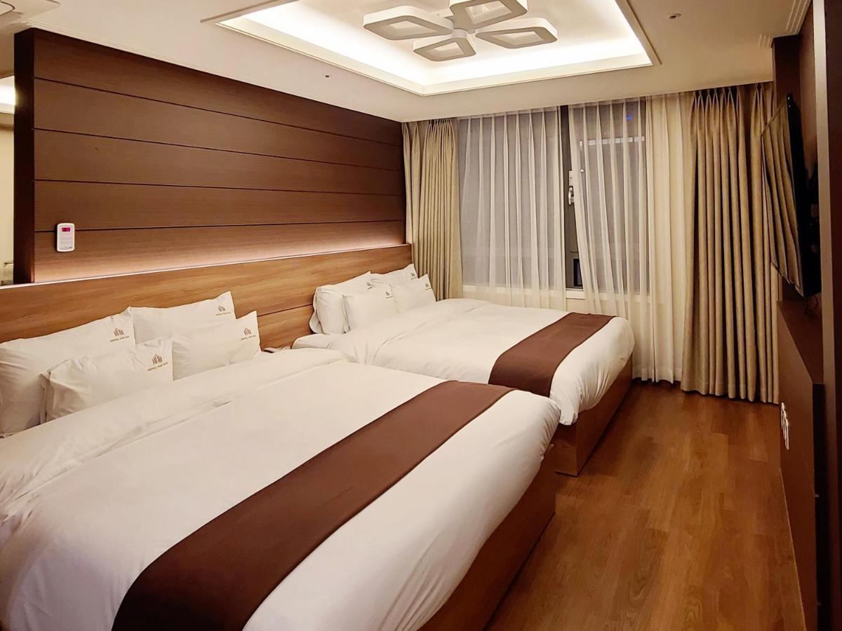 Central Park Hotel Busan Bagian luar foto
