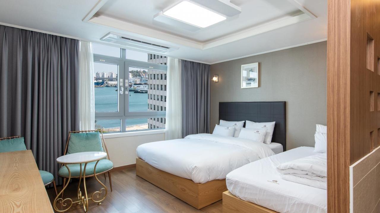 Central Park Hotel Busan Bagian luar foto
