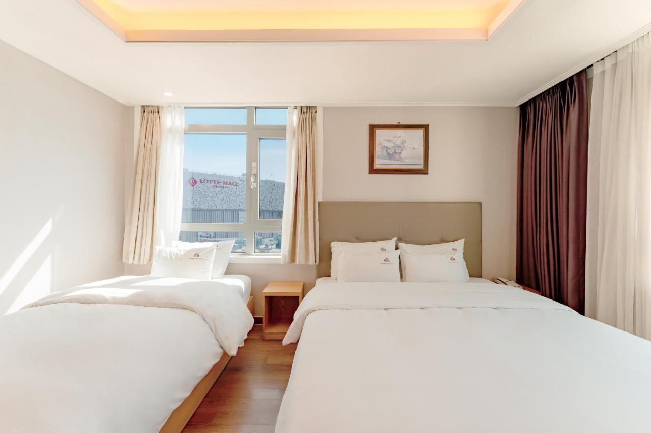 Central Park Hotel Busan Bagian luar foto