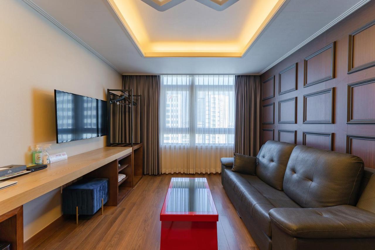 Central Park Hotel Busan Bagian luar foto