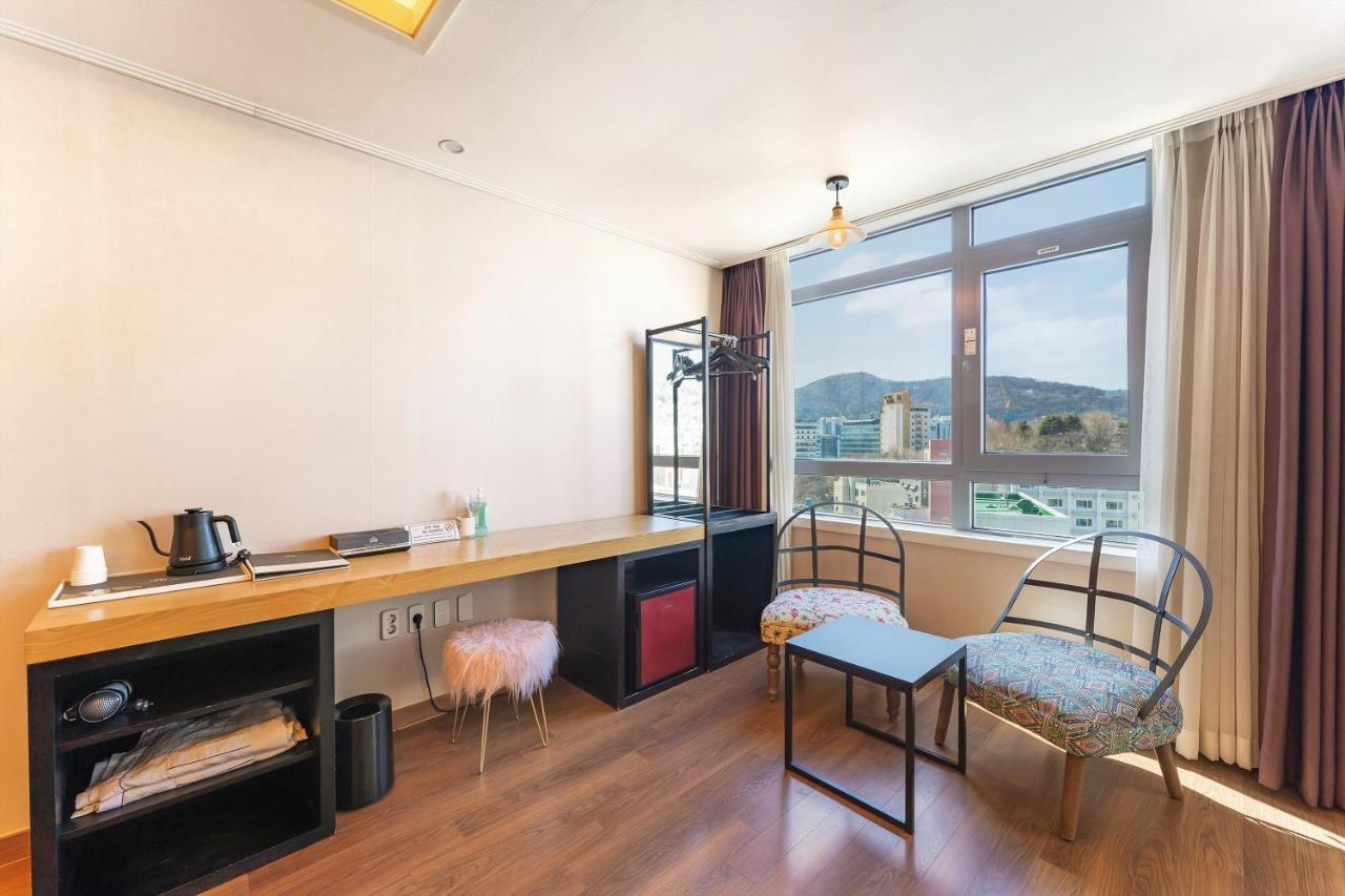 Central Park Hotel Busan Bagian luar foto