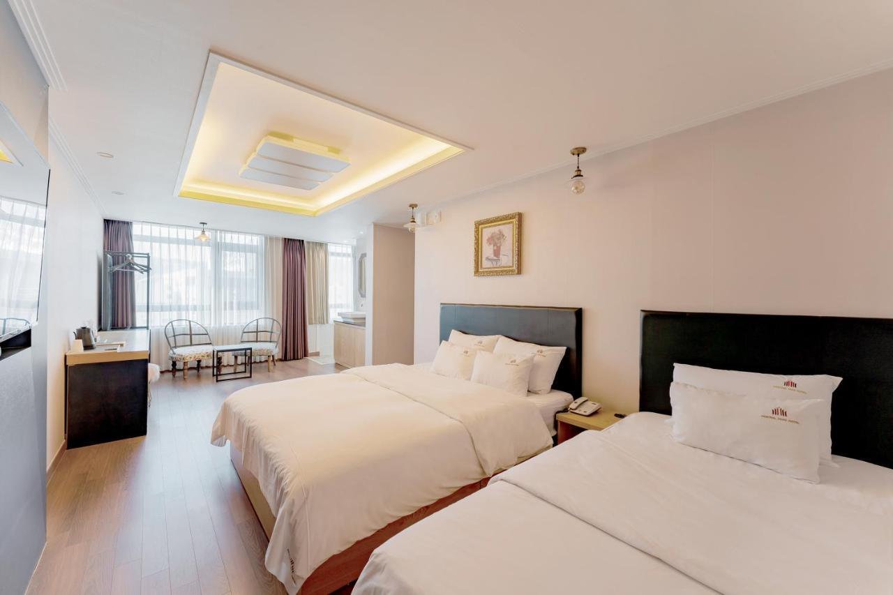 Central Park Hotel Busan Bagian luar foto
